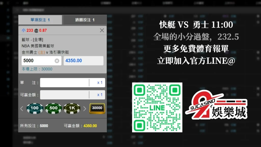 NBA賽前分析--vs 洛杉磯快艇 vs 金州勇士 11_00-9J娛樂城 (3)
