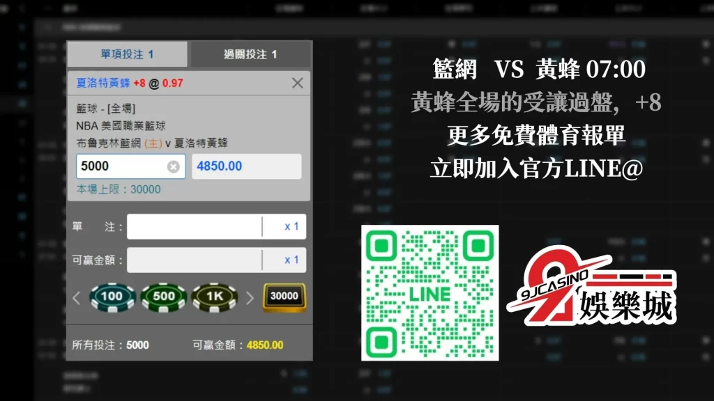 NBA賽前分析--夏洛特黃蜂 vs 布魯克林籃網 07_00-9J娛樂城 (3)