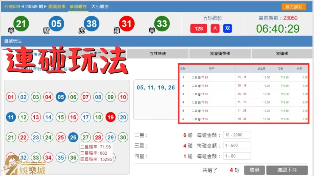 線上彩票玩法
