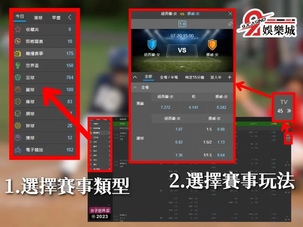 運彩玩法 運彩技巧 場中投注
